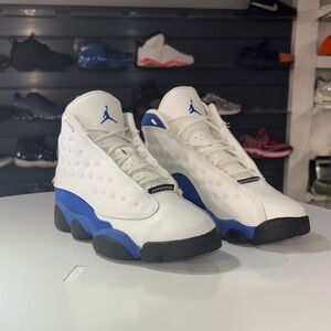 Air Jordan 13 Retro White Hyper Royal Black